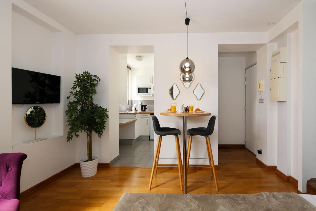 502- Studio De Charme Dans Quartier Anime Paris 5 Apartman Kültér fotó